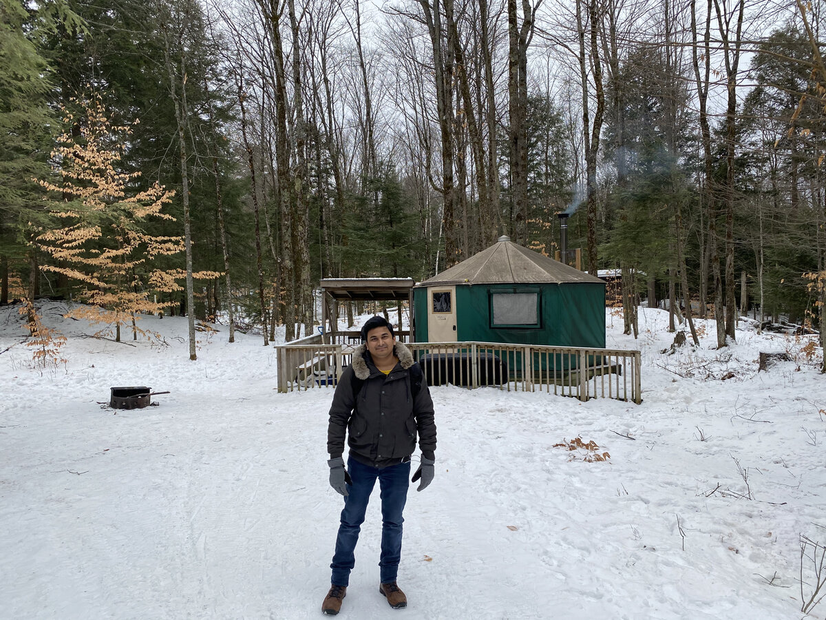 Winter Camping — Silent Lake